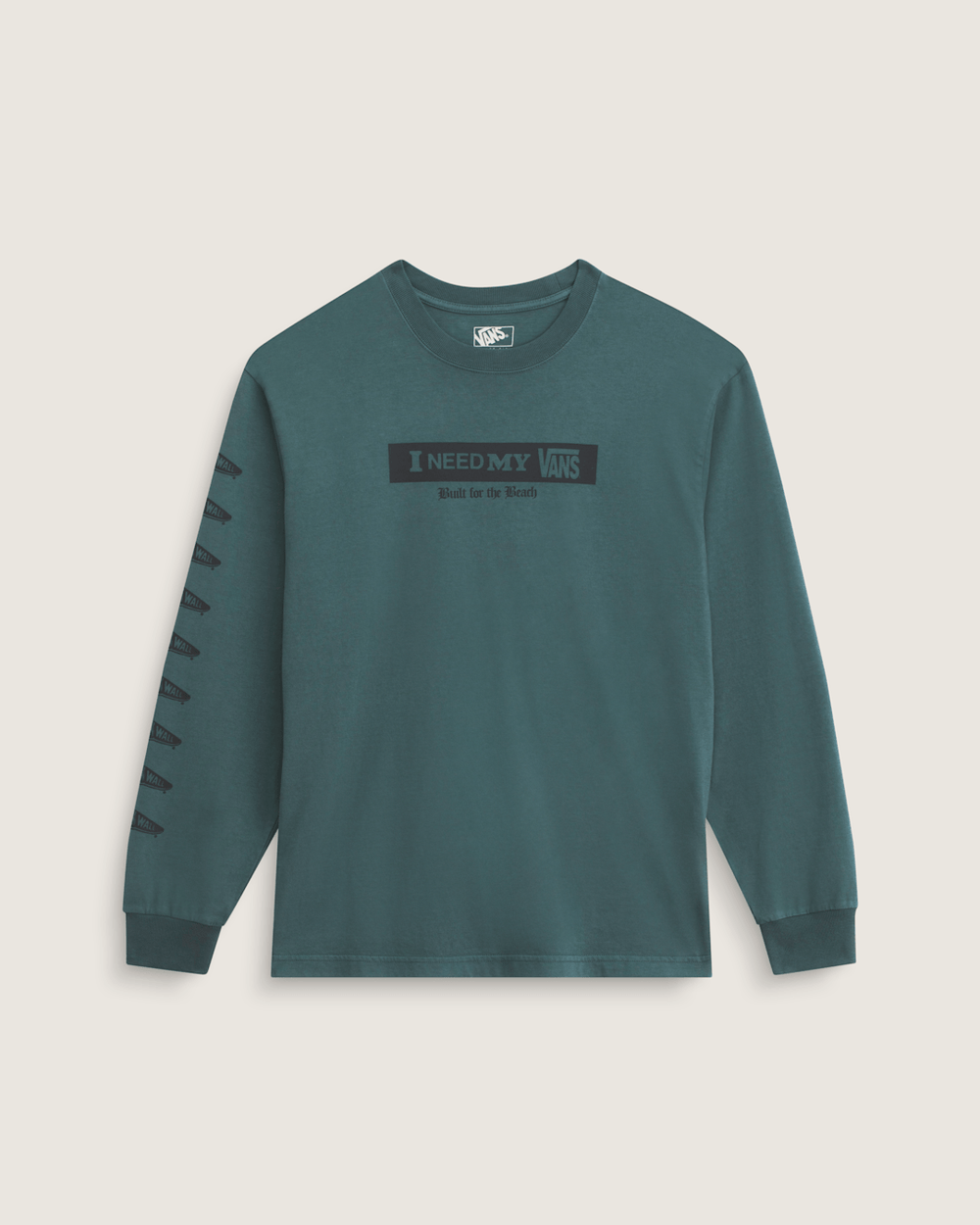 I Need My Long Sleeve T-Shirt in Mossy Olive Green | Vans near me