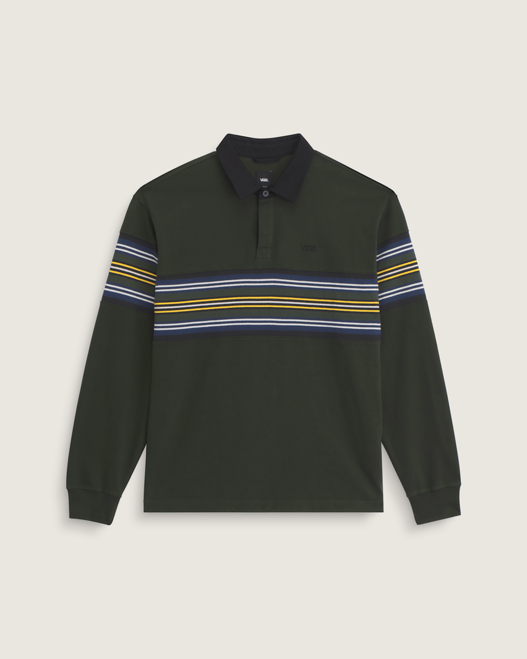 Surge Rugby Long Sleeve Shirt in Dried Kelp Green | Vans sale