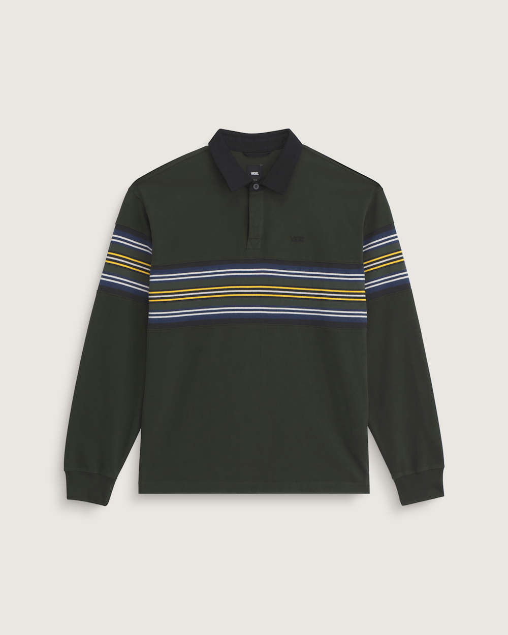 Surge Rugby Long Sleeve Shirt in Dried Kelp Green | Vans sale
