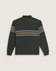 Surge Rugby Long Sleeve Shirt in Dried Kelp Green | Vans sale