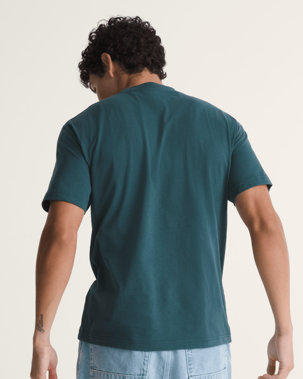 New Left Chest T-Shirt in Mossy Olive Green | Vans on sale
