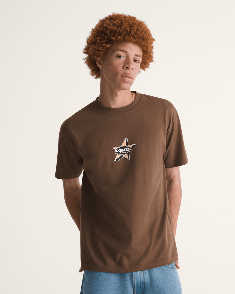 Starmarked T-Shirt in Vintage Cocoa Brown | Vans online