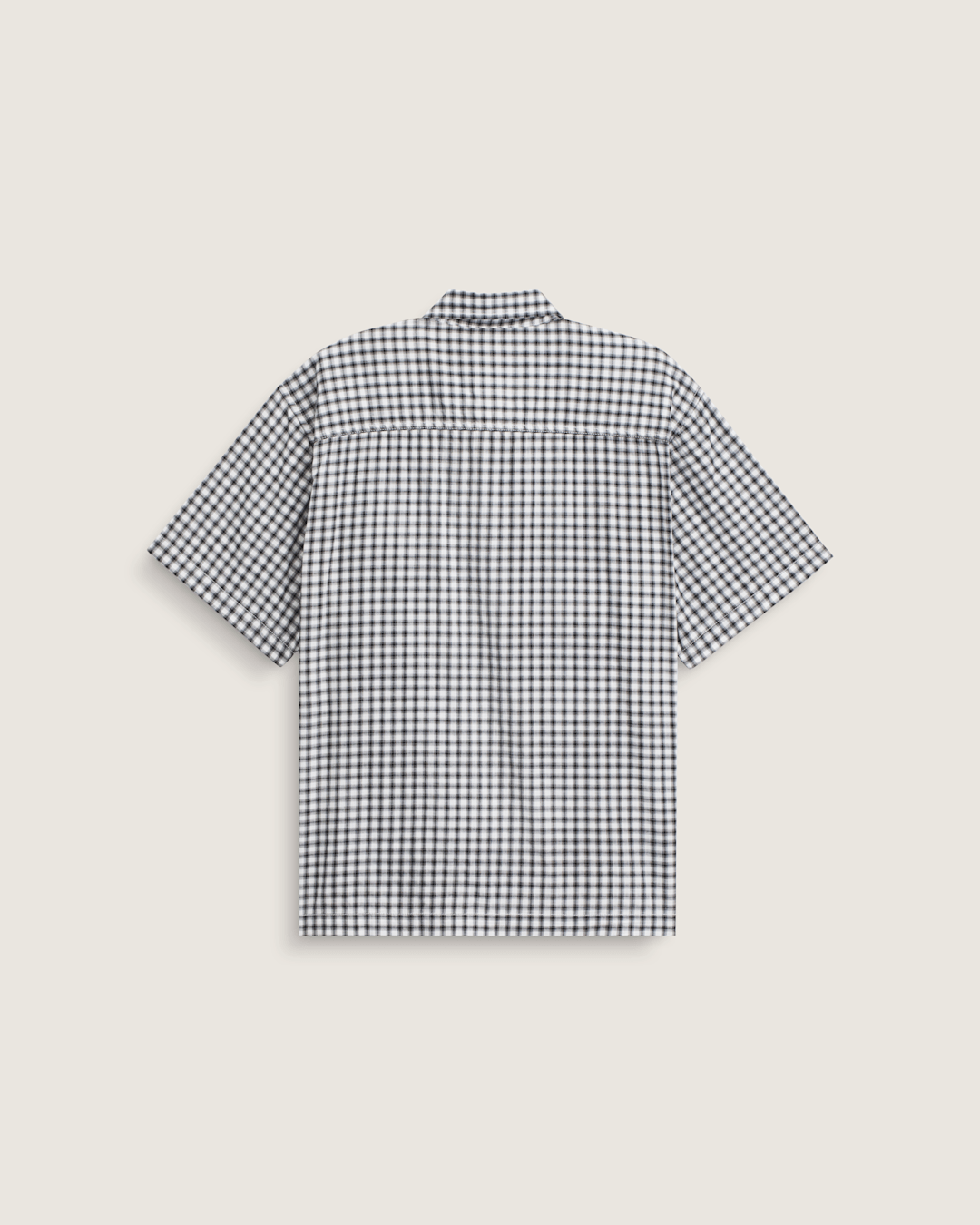Larkspur Mini Plaid Shirt in White / Black | Vans outlet