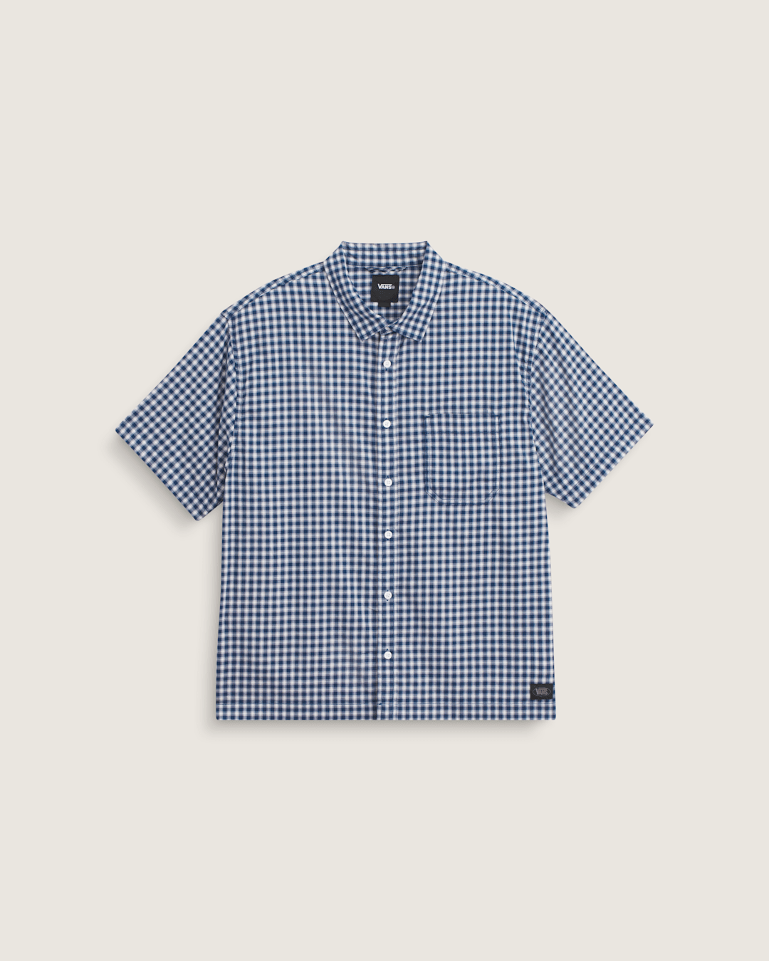 Larkspur Mini Plaid Shirt in Deep Indigo Blue | Vans sale