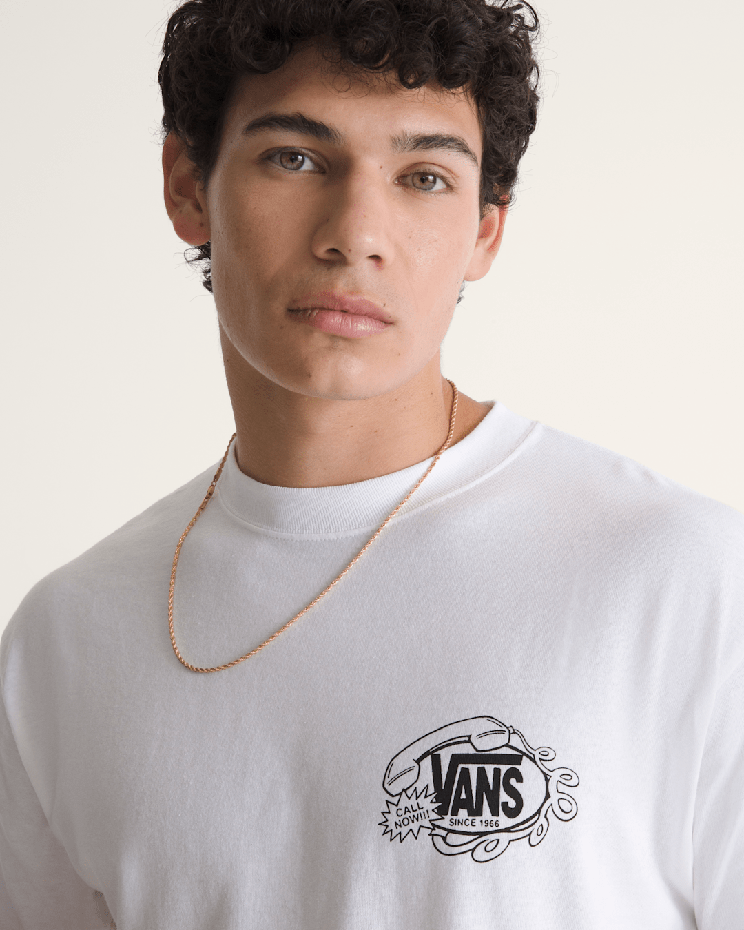 Hot Lines T-Shirt in White | Vans on sale