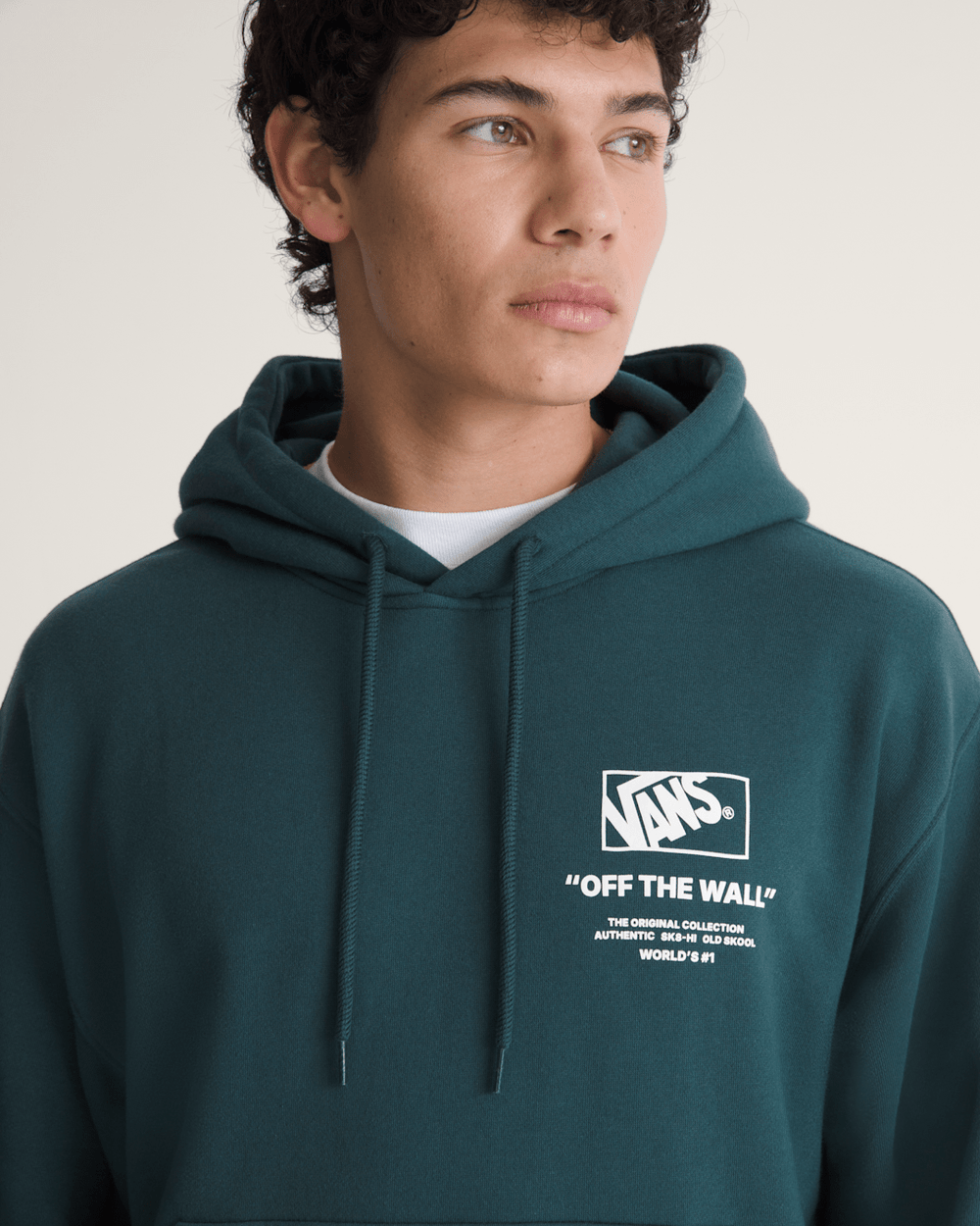 Stacked Hi Pullover Hoodie in Mossy Olive Green | Vans outlet