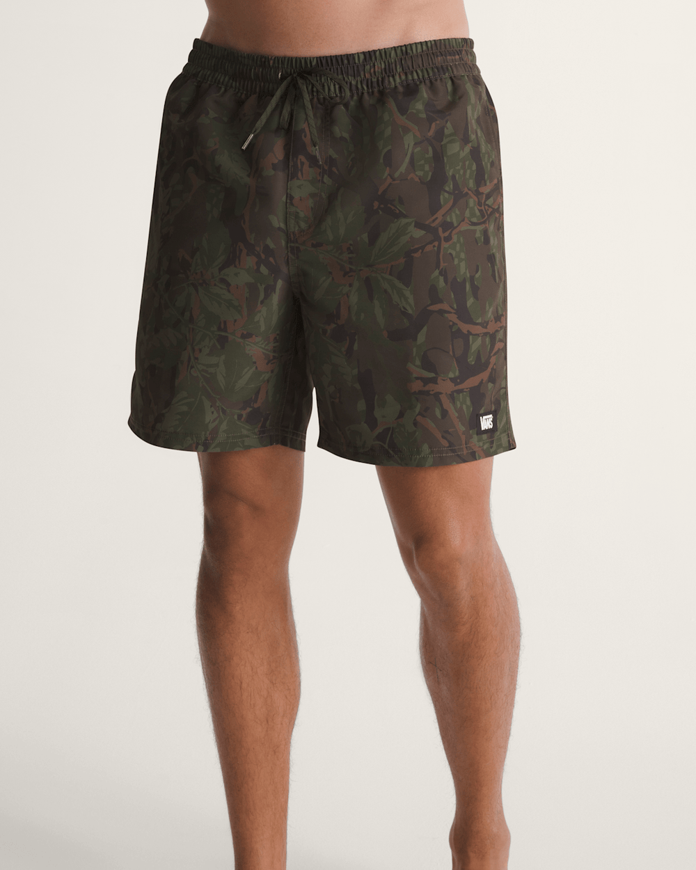 Primary II Elastic Printed Boardshorts in Obsidian Fern Green | Vans outlet