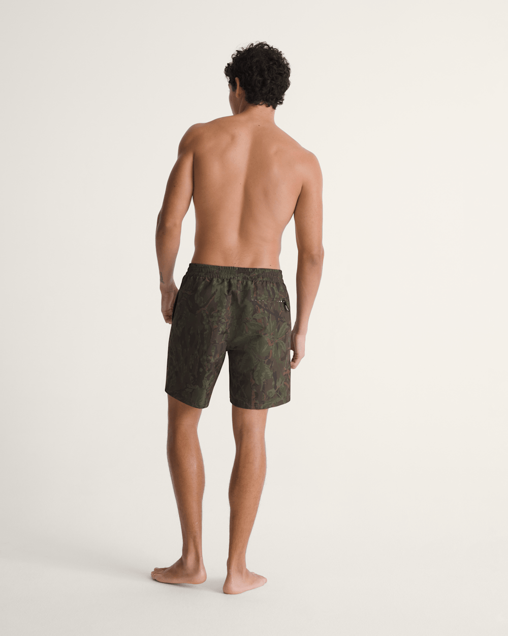 Primary II Elastic Printed Boardshorts in Obsidian Fern Green | Vans outlet