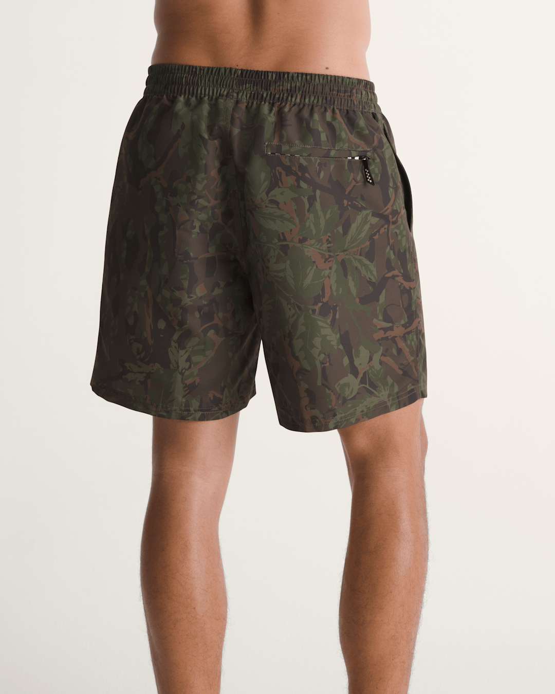 Primary II Elastic Printed Boardshorts in Obsidian Fern Green | Vans outlet