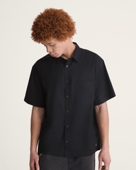 Larkspur Solid Shirt in Black | Vans near me