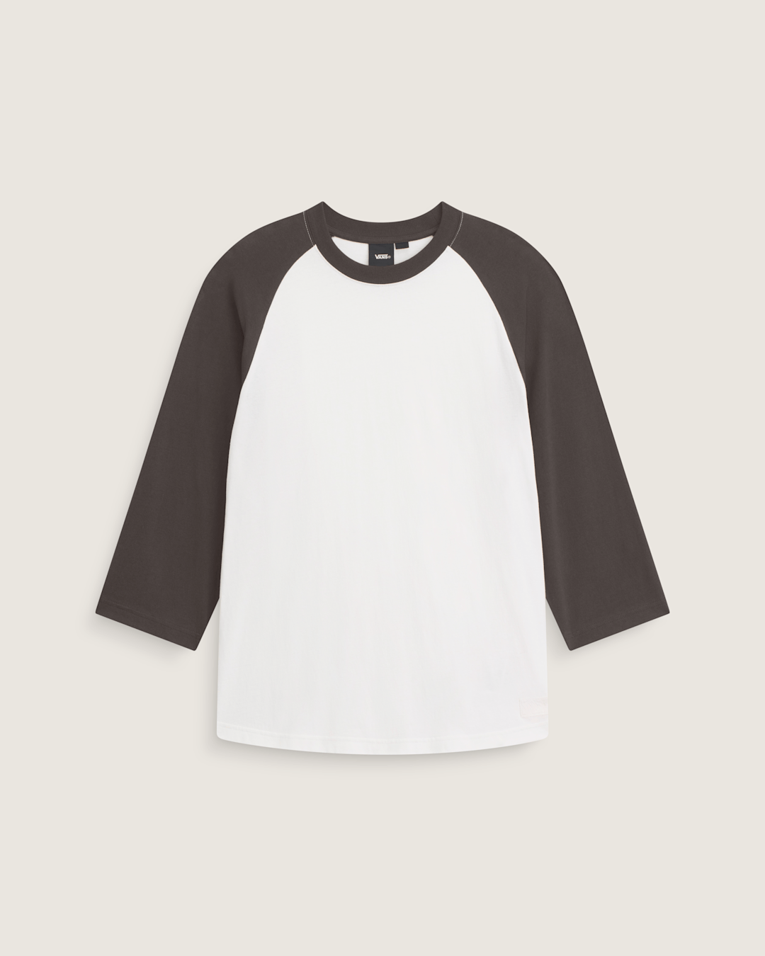 Standard Raglan T-Shirt in Faded Black / Egret White | Vans online