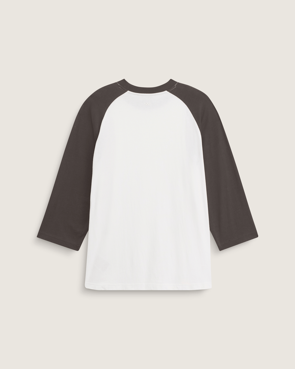 Standard Raglan T-Shirt in Faded Black / Egret White | Vans online