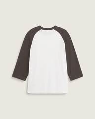 Standard Raglan T-Shirt in Faded Black / Egret White | Vans online