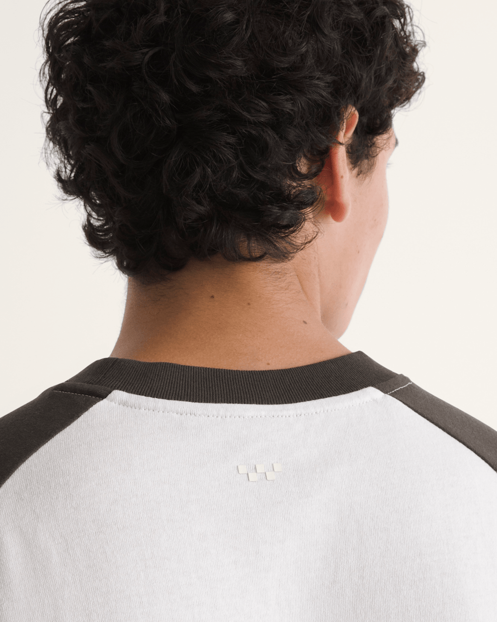 Standard Raglan T-Shirt in Faded Black / Egret White | Vans online