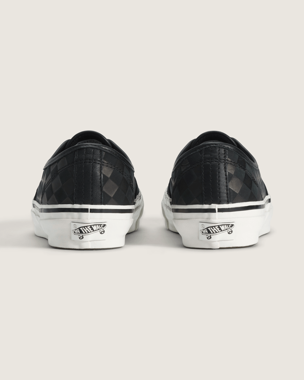Premium Authentic Shoe in Checkerboard Blackout | Vans near me