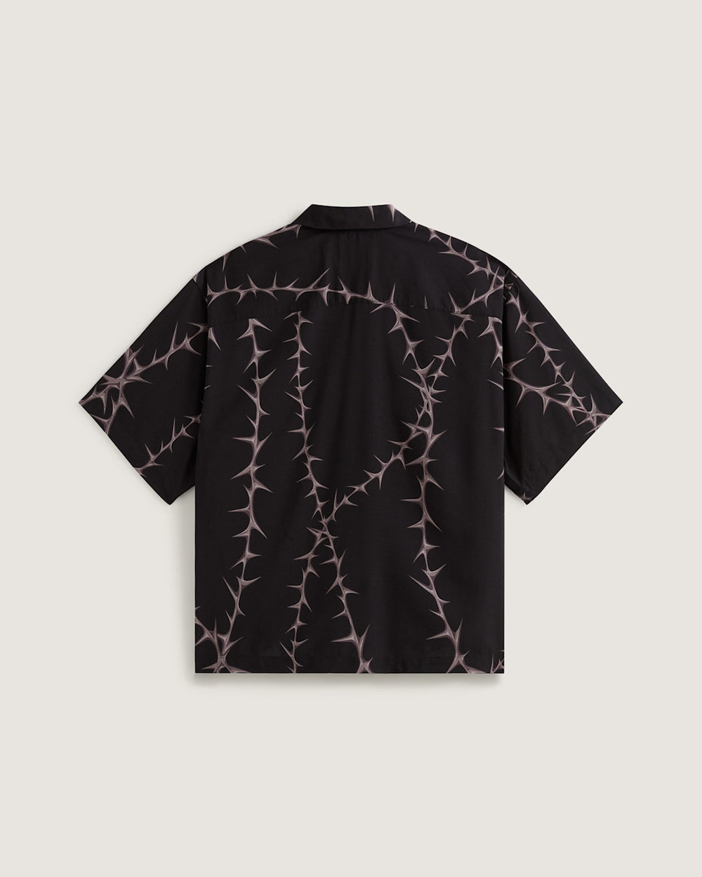 Van Doren Printed Camp Shirt in Black | Vans sale