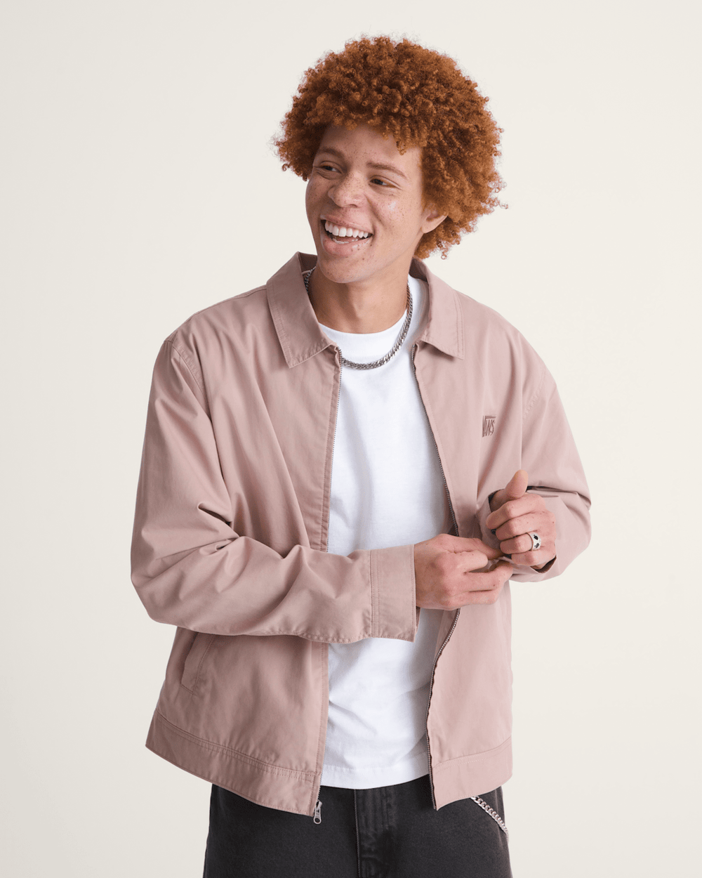 Pomona Station Jacket in Warm Taupe Beige | Vans outlet