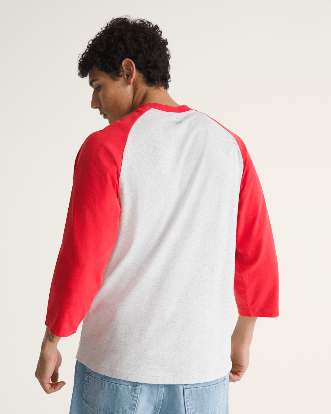 Standard Raglan T-Shirt in Crimson Haze Red / Ash Heather Grey | Vans sale