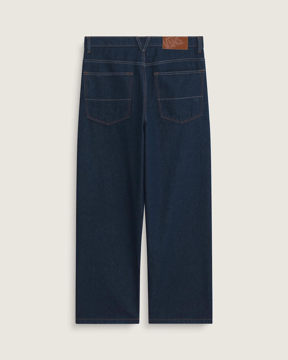 Premium Check-5 Loose Denim Pants in Dark Rinse Blue | Vans on sale