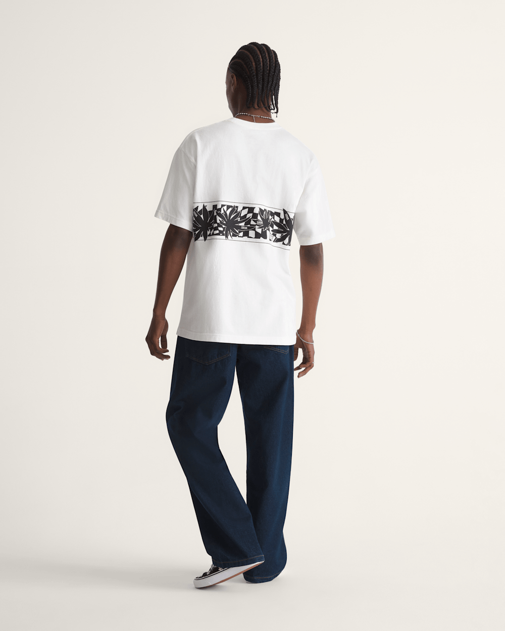 Premium Check-5 Loose Denim Pants in Dark Rinse Blue | Vans on sale