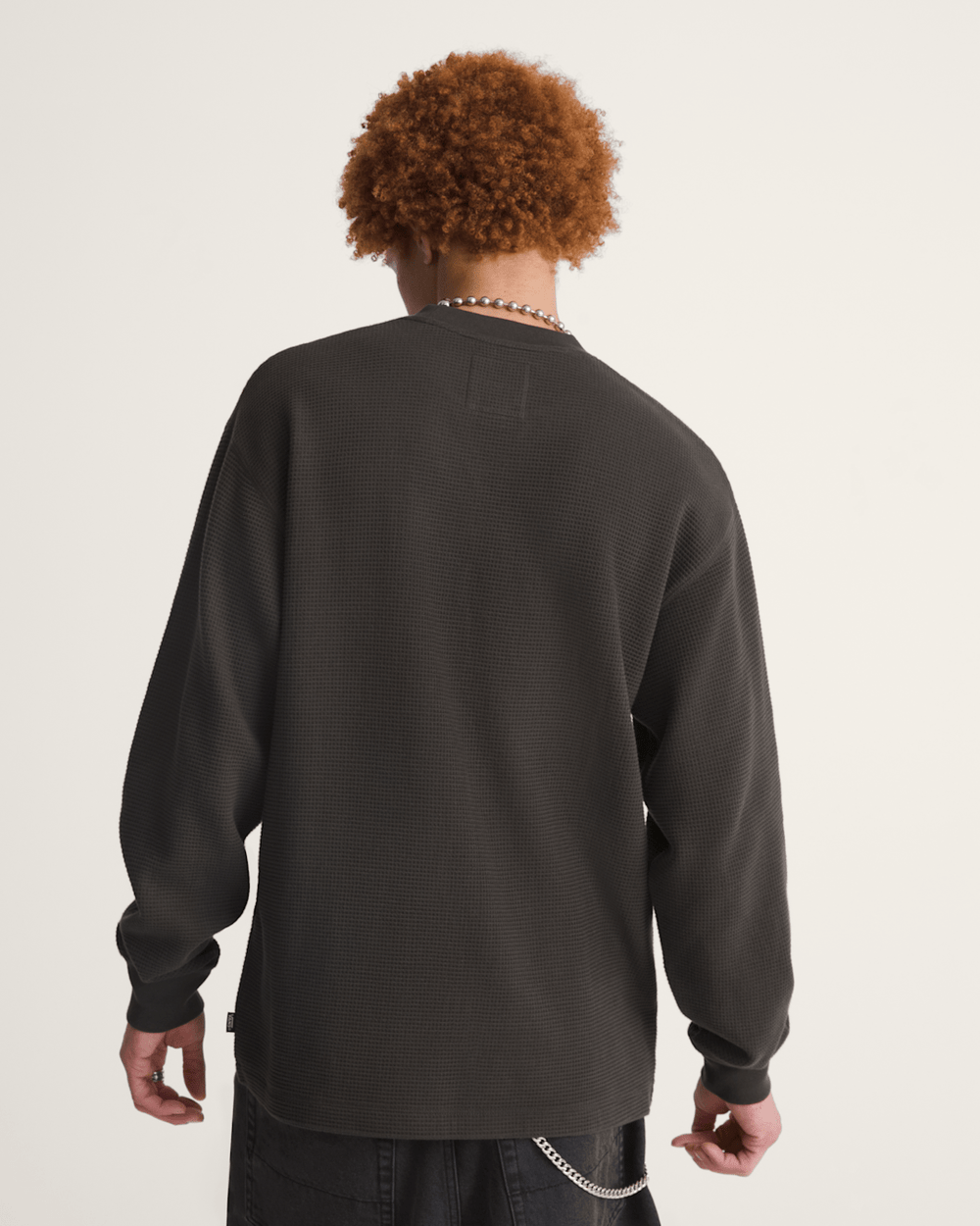 Navigate Thermal Long Sleeve Shirt in Faded Black | Vans near me