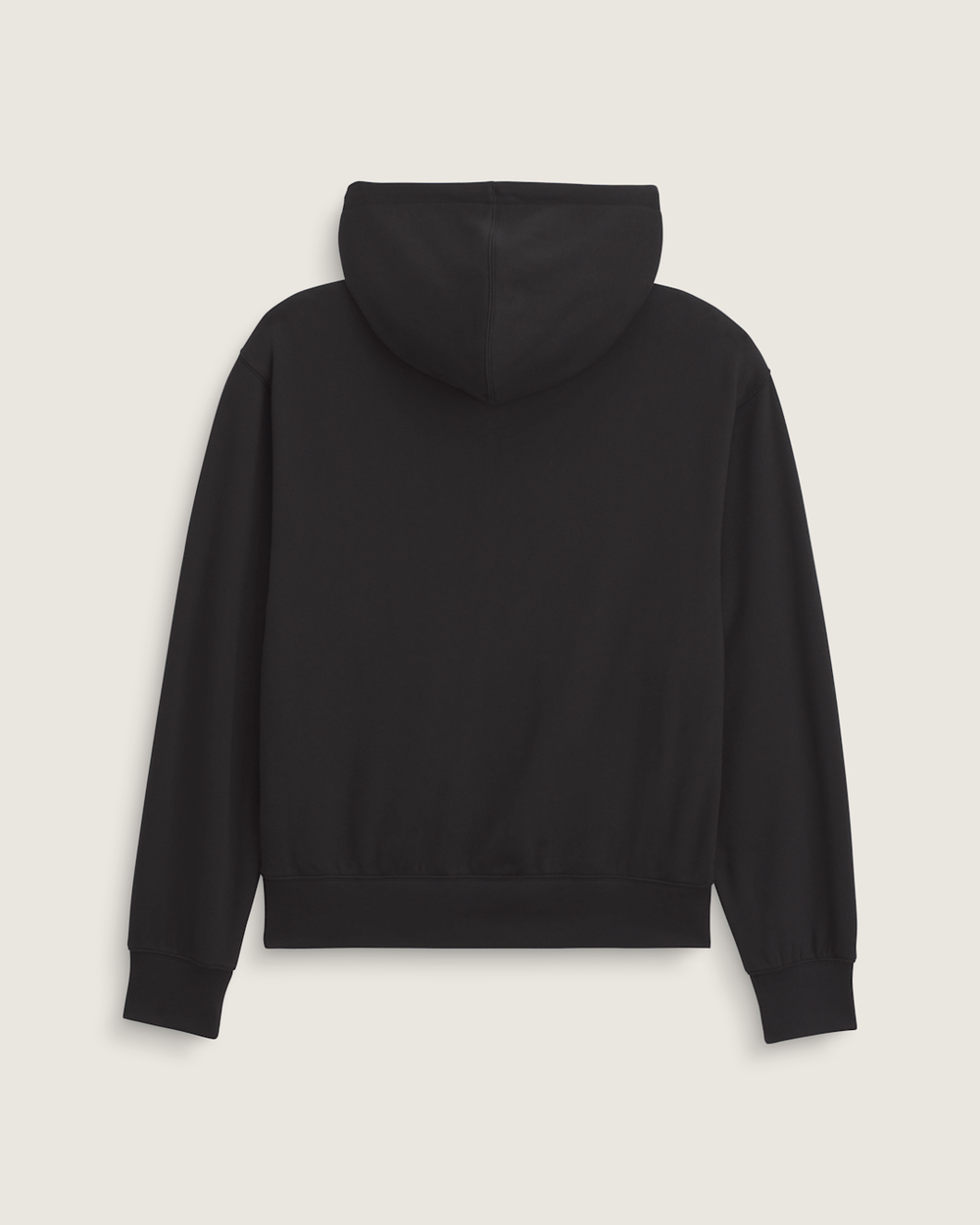 Stretch Logo Zip Hoodie in Black / White | Vans online