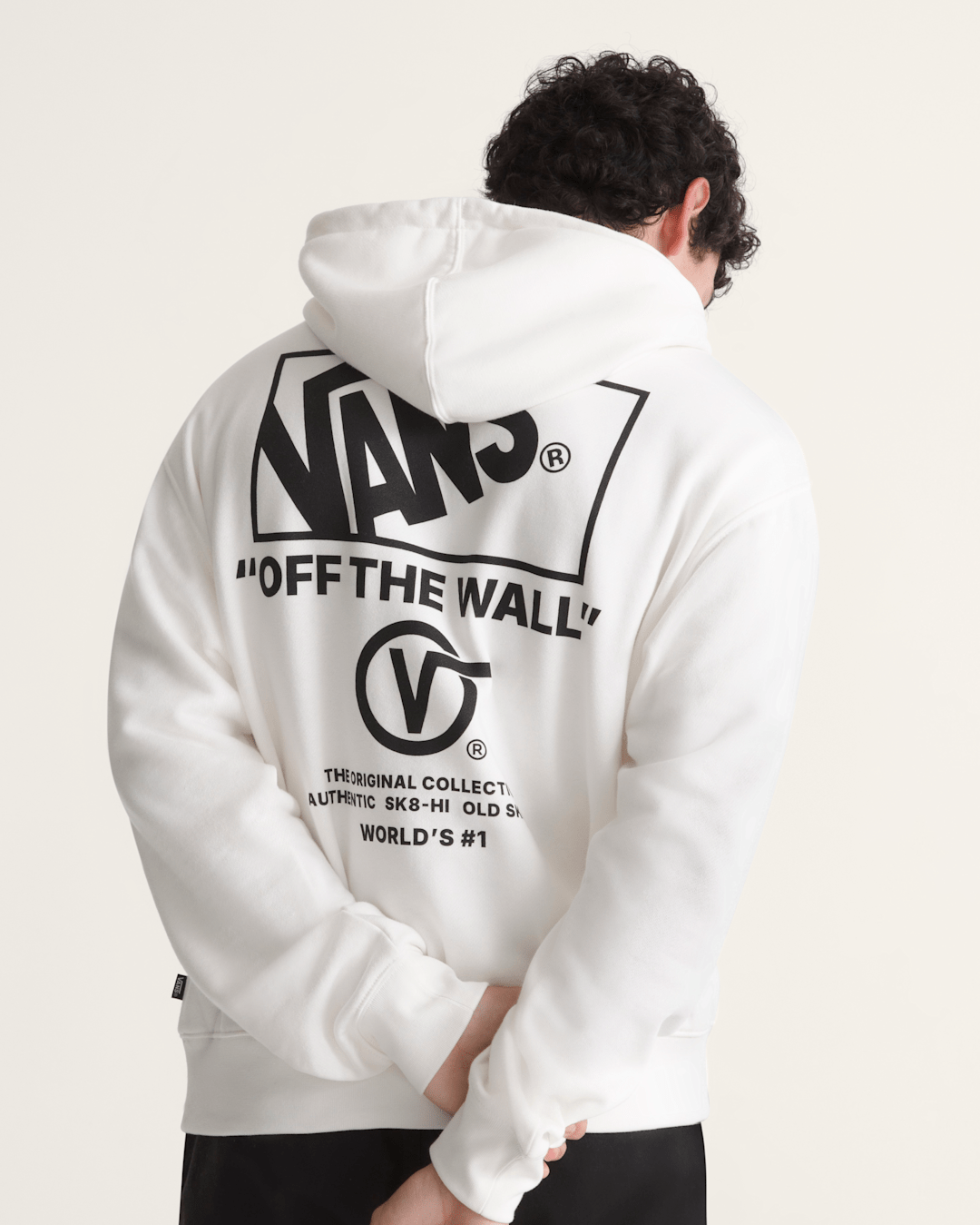 Stacked Hi Pullover Hoodie in Egret White | Vans sale