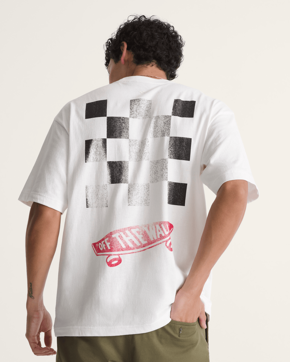 Premium Full Deck T-Shirt in Egret White | Vans on sale