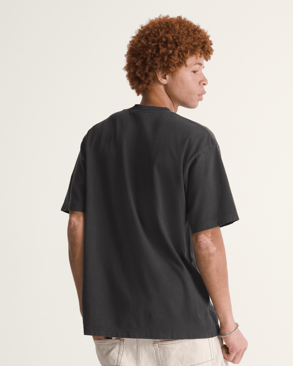 Premium Loose Fit T-Shirt in Faded Black | Vans discount
