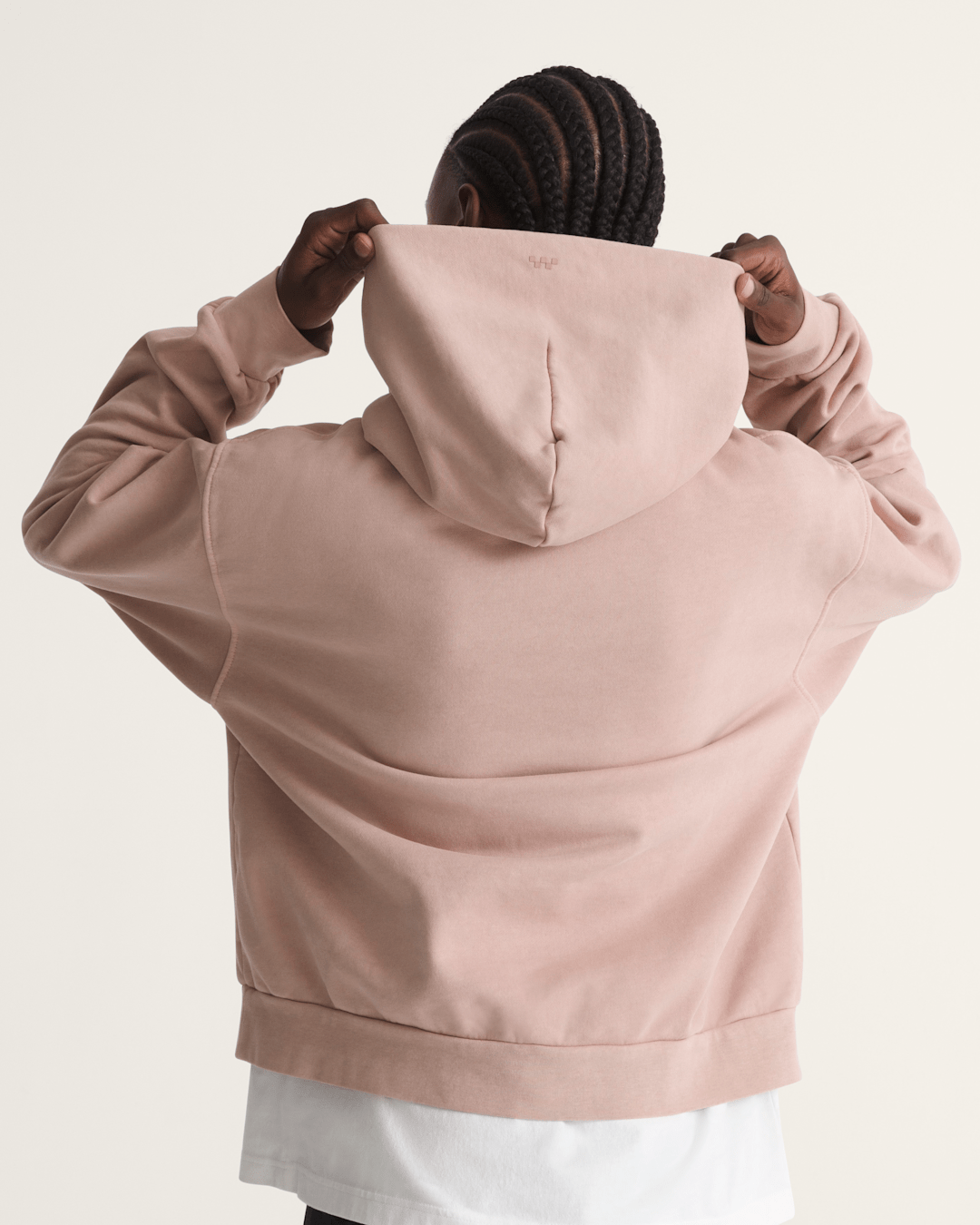 Premium Pullover Hoodie in Warm Taupe Beige | Vans discount