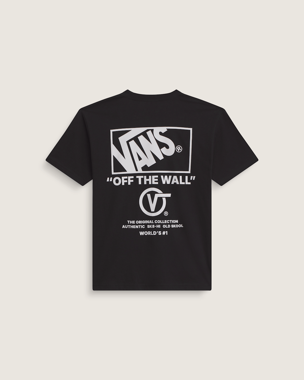Stockpile T-Shirt in Black / White | Vans outlet