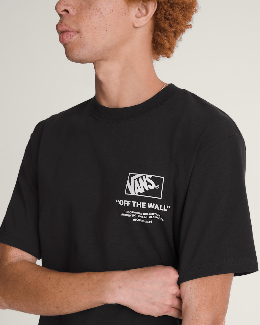 Stockpile T-Shirt in Black / White | Vans outlet