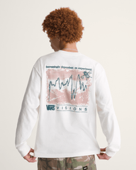 Vans Visions Long Sleeve T-Shirt in Egret White | Vans near me