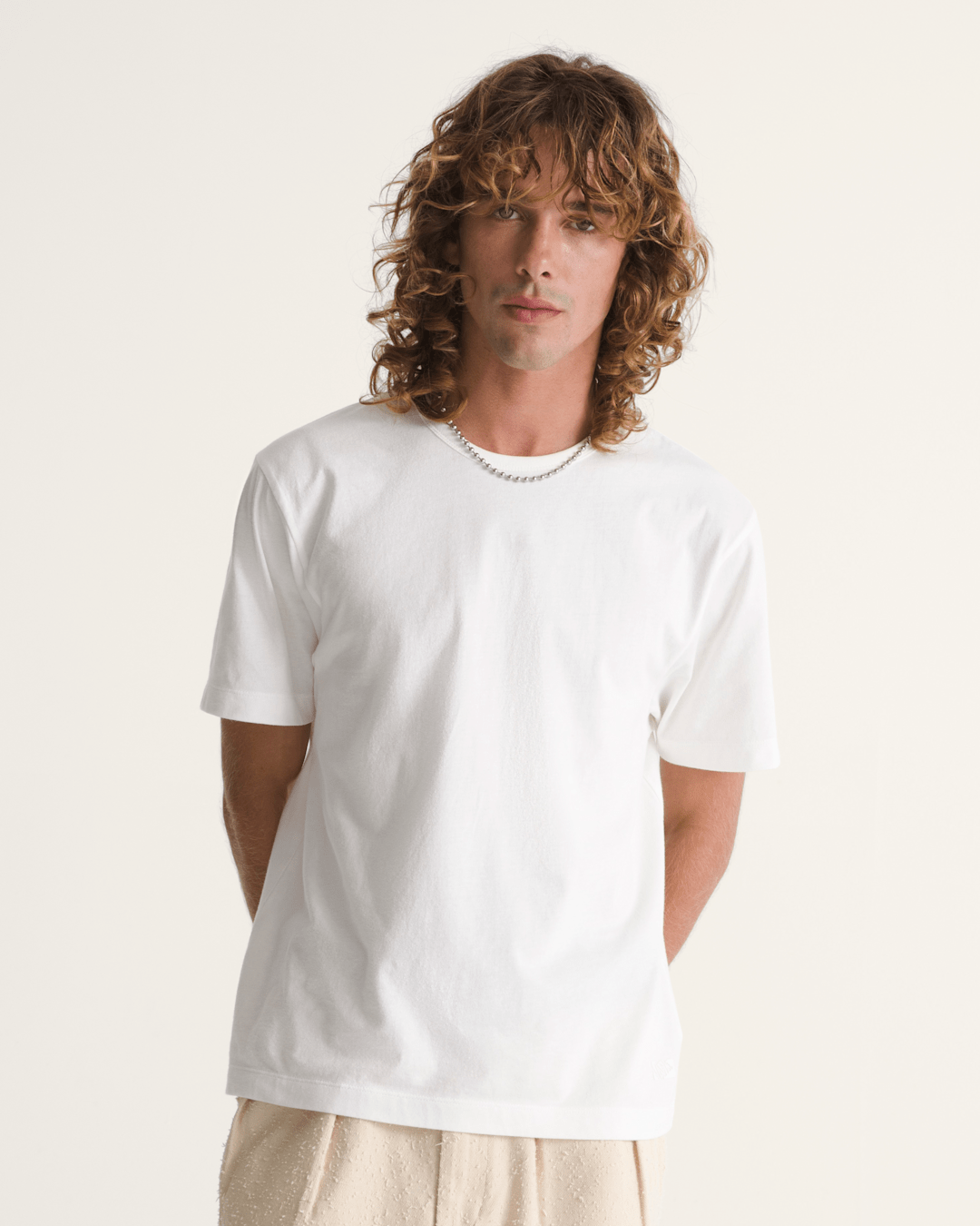 Premium Shrunken T-Shirt in Egret White | Vans discount