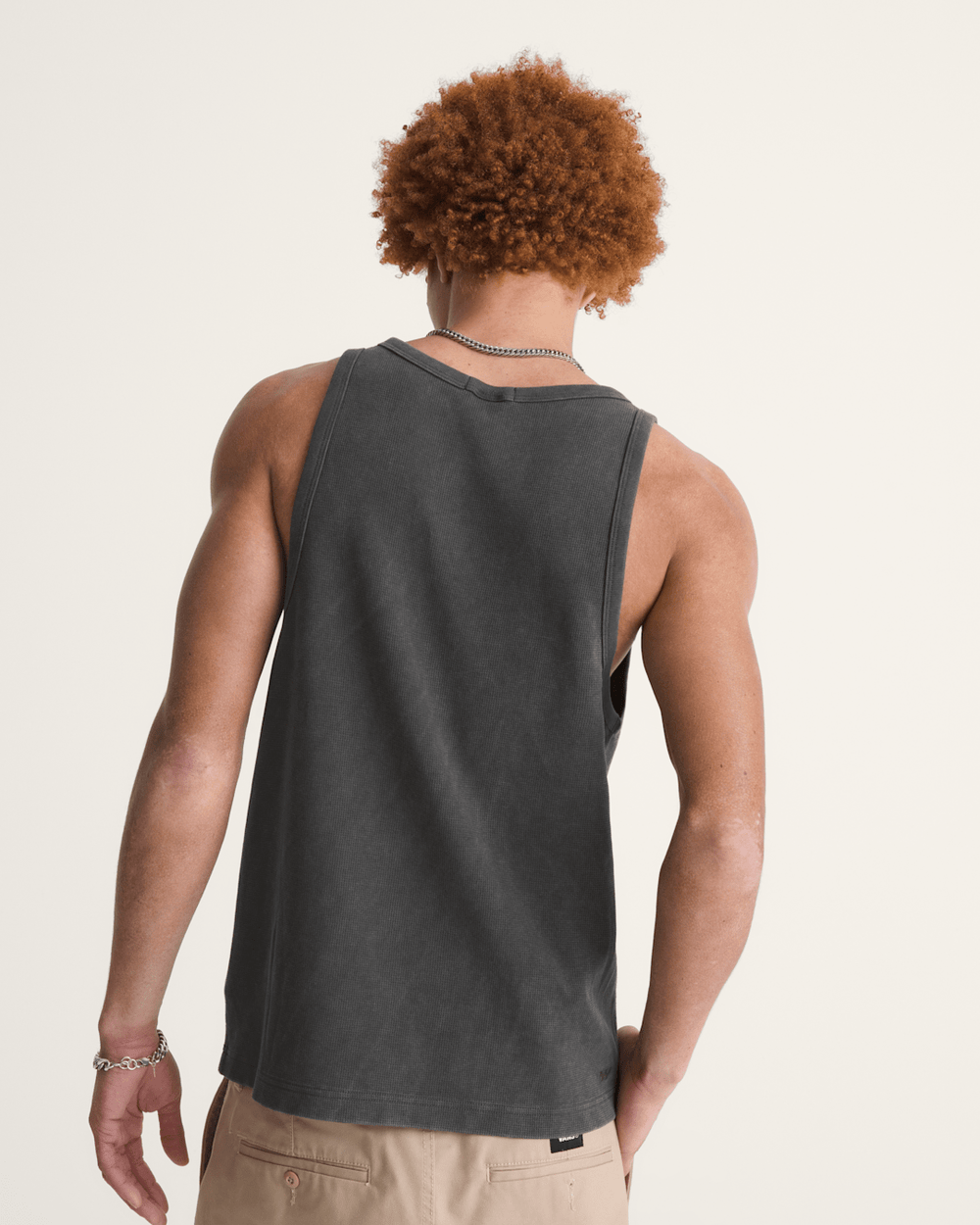 Premium Waffle Tank Top in Faded Black | Vans online