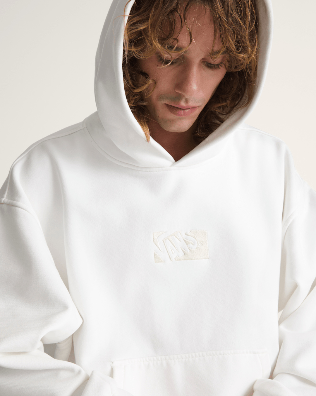 Premium Pullover Hoodie in Egret White | Vans near me