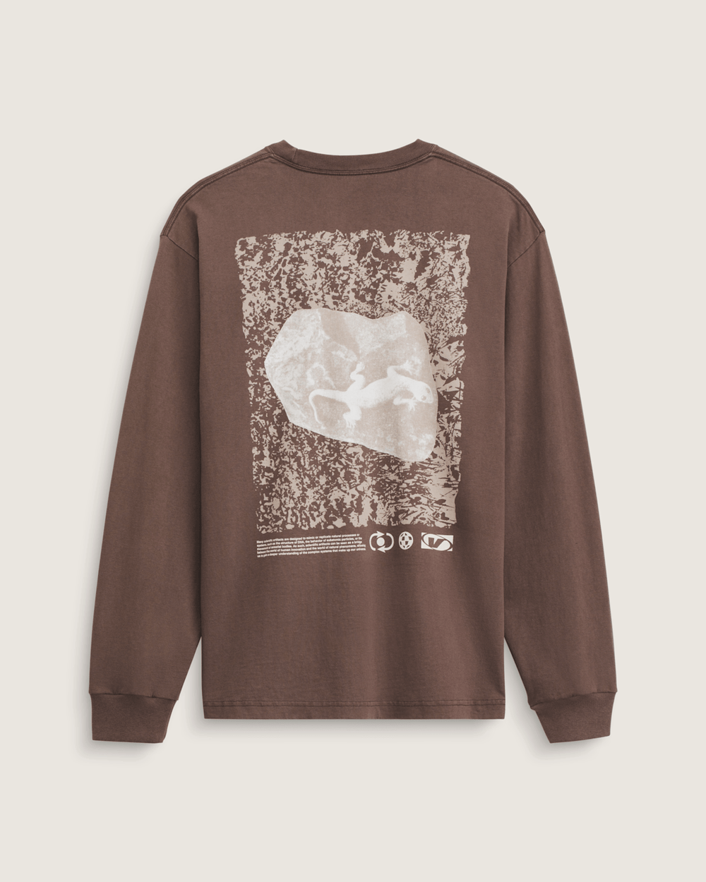 Original Concepts Long Sleeve T-Shirt in Vintage Cocoa Brown | Vans sale