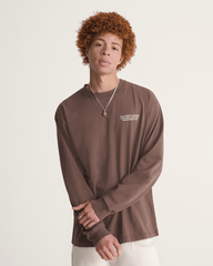 Original Concepts Long Sleeve T-Shirt in Vintage Cocoa Brown | Vans sale
