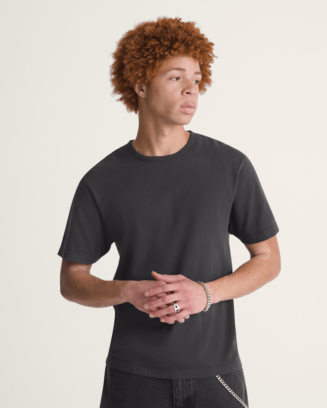 Premium Shrunken T-Shirt in Faded Black | Vans online
