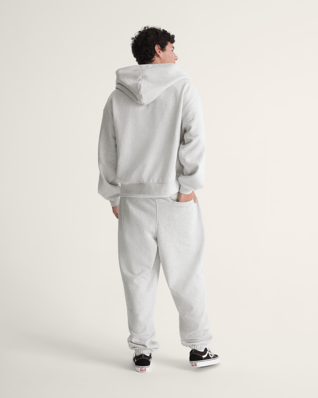 Premium Fleece Sweat Pants in Ash Heather Grey | Vans outlet