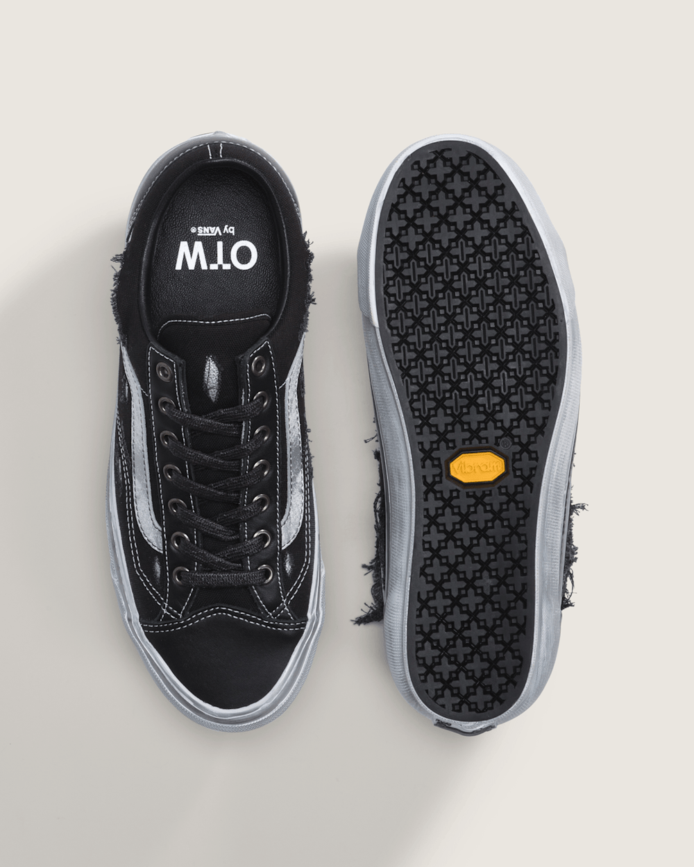 OTW Old Skool 36 Vibram in Silver Grey | Vans outlet