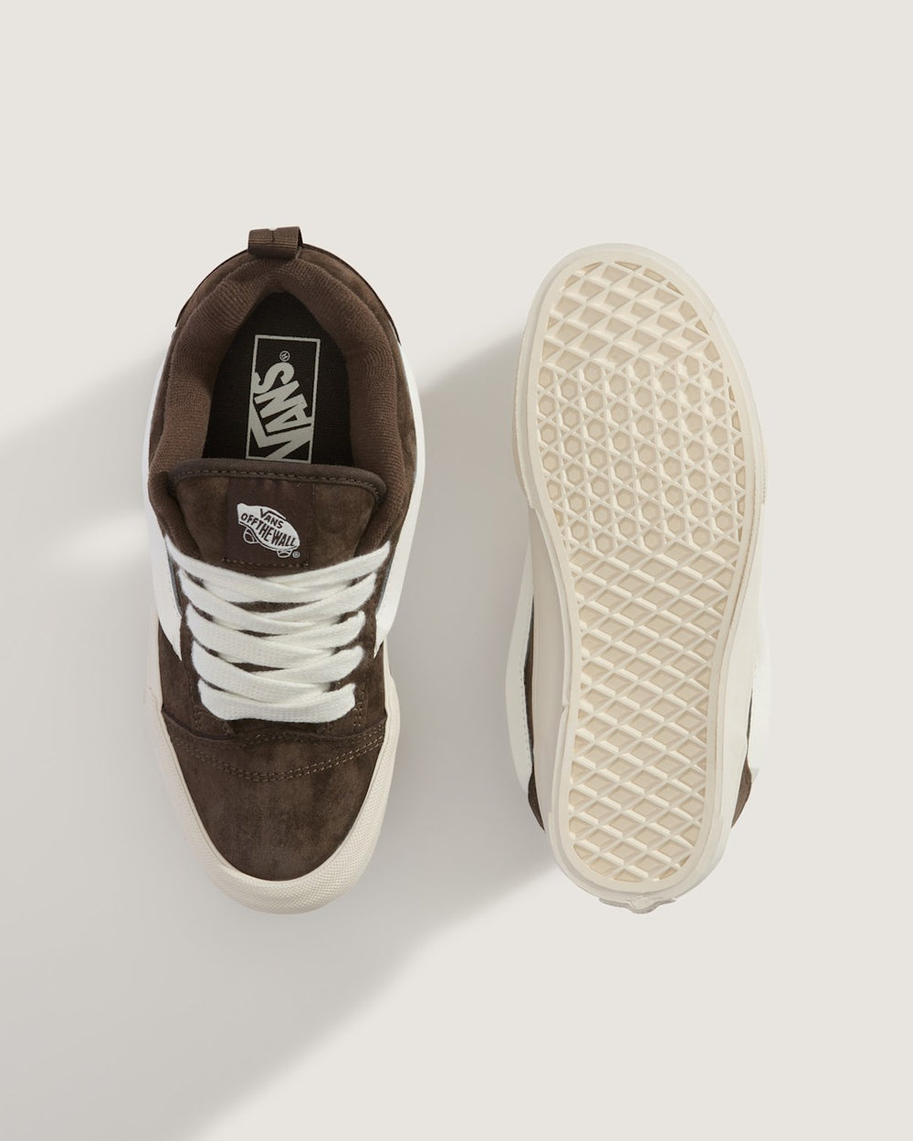 Knu Skool Shoe in Coal Brown | Vans on sale