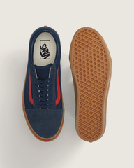 Old Skool Gum Shoe in Navy Blue / Red | Vans outlet