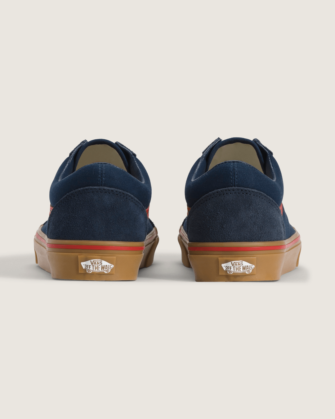 Old Skool Gum Shoe in Navy Blue / Red | Vans outlet