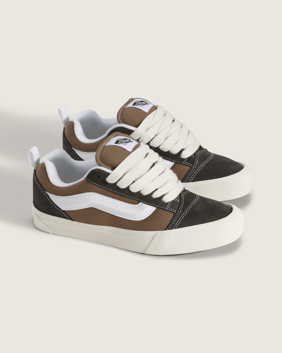 Knu Skool Shoe in Light Brown / Dark Brown | Vans discount