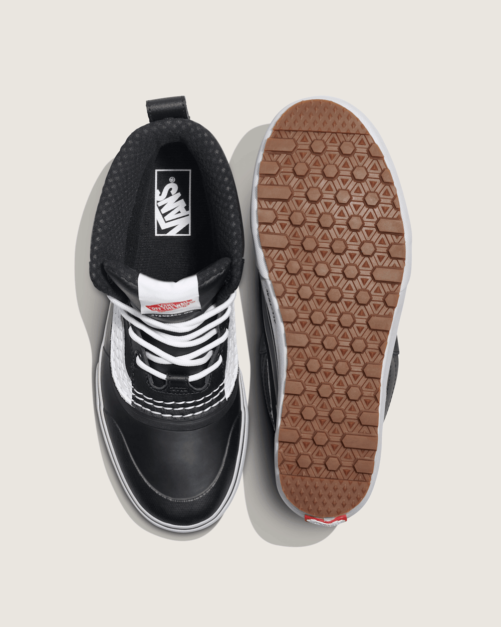 Standard Mid Waterproof Boot in Black | Vans on sale