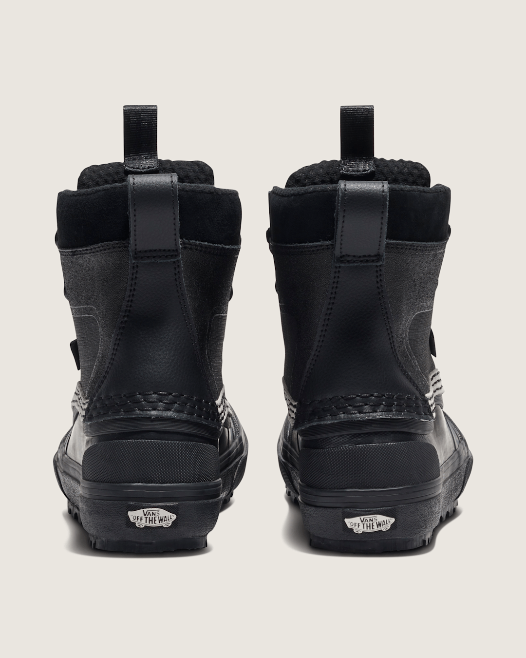 Standard Mid Boa Waterproof Boot in Black | Vans discount