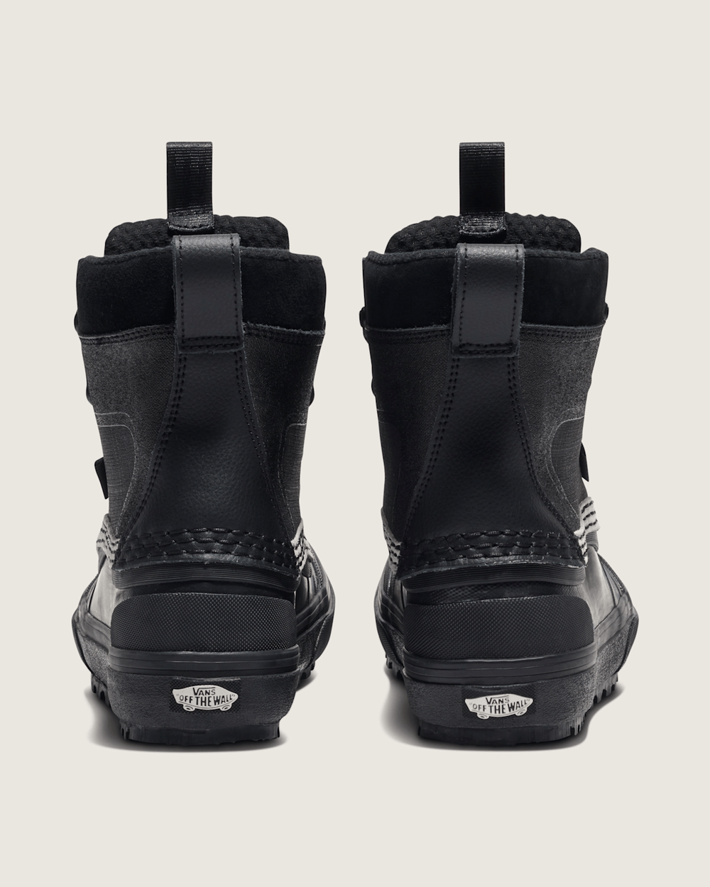 Standard Mid Boa Waterproof Boot in Black | Vans discount
