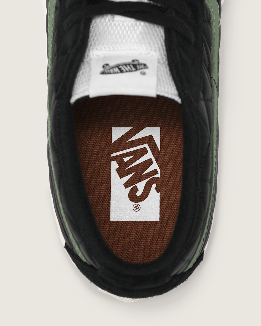 Premium Sk8-Mid Shoe in Black / Green | Vans sale