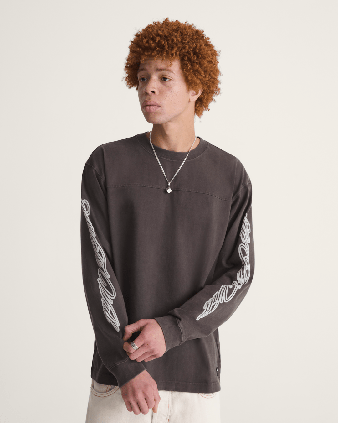 Durham Long Sleeve Shirt in Faded Black | Vans outlet